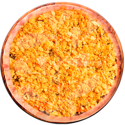 Especiais: Nachos Com Frango - Pizza Grande (Ingredientes: Cheddar, Doritos, Frango Desfiado, Mussarela, Orégano)