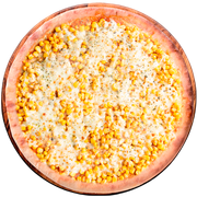 Tradicionais: Milho - Pizza Grande (Ingredientes: Milho, Mussarela, Orégano)