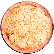 Tradicionais: Dois Queijos - Pizza Grande (Ingredientes: Catupiry, Mussarela, Orégano)