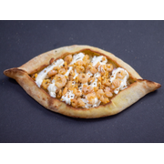 Salgadas: Camarão - Esfihas (Ingredientes: Camarão, Cream Cheese Philadelphia, Queijo)
