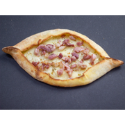 Salgadas: Bacon - Esfihas (Ingredientes: Bacon, Queijo)