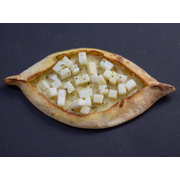 Salgadas: Palmito - Esfihas (Ingredientes: Mussarela, Palmito Picado)