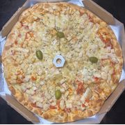 Tradicionais: Palmito - Pizza Grande (Ingredientes:  Mussarela,  Palmito)