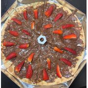 Doces: Nutela 1 - Pizza Grande (Ingredientes:  Morango, Nutela)