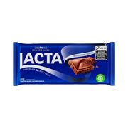 Barras de Chocolate: Barra Chocolate Lacta ao Leite 80g)