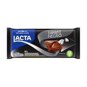 Barras de Chocolate: Barra Chocolate Lacta Diamante Negro)