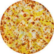 Carne: Filé ao Molho Mostarda - Pizza Grande (12 Fatias) (Ingredientes: Filé, Molho Especial à Base de Mostarda, Muçarela)