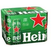Cervejas Lata: cx Heineken 350ml - Cerveja lata 350ml