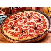 1 Pizza Grande + 1 Jaboti 2lt por apenas 59,99: Calabresa Acebolada - 1 Pizza Grande + 1 Jaboti 2lt por apenas 59,99 (Ingredientes: molho do cheff, mozzarela, calabresa, cebola, orégano, azeitonas, jaboti 2lt)
