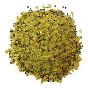 Temperos e Especiarias: Lemon Pepper 50g - é um tempero americano que combina raspas de limão e pimenta-do-reino moídas, secas e assadas, oferecendo um sabor cítrico e picante a qualquer prato