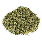 Temperos e Especiarias: Alho, salsa e cebola 50g - É uma combinação clássica de temperos, muitas vezes encontrada na forma desidratada, utilizada para adicionar sabor e aroma a uma grande variedade de pratos, como carnes, aves, peixes, legumes, sopas, arroz e feijão.