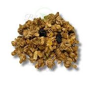 Produtos Naturais: Granola zero 100g - Aveia integral, coco, uva-passa, óleo vegetal de palma, castanha-do-Pará, flocos de milho, amêndoa, suco de maçã, maçã desidratada, castanha-de-caju, fibra de trigo, gergelim, linhaça, semente de chia, sal e estabilizante maltitol.