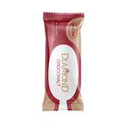 Picolé Diamond: Picolé Diamond Chocomalt - Sabor chocolate maltado coberto com choc. meio amargo.