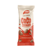 Picolé Mais: Picolé Mais Coco Queimado - Sabor coco queimado com pedaços de coco queimado.
