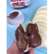 doces artesanais: Pastelzinho ninho com nutella - massa de ninho e muita nutella