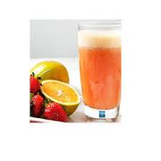 Suco: Suco de Laranja Com Morango Copo - Suco de Laranja Com Morango 300ml