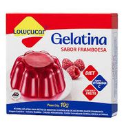 Produtos Diet: Gelatina framboesa 10g Lowçucar - A Gelatina Lowçucar é perfeita para quem deseja uma sobremesa prática, saborosa e diet.