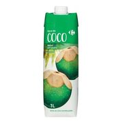 Água de Côco: Água de Coco Carrefour 1L - É rico em potássio, com poucas calorias e muitos nutrientes, livre de gordura e com alto poder reidratante. Ajuda no bom funcionamento do intestino e no metabolismo alimentar e é uma bebida diurética.