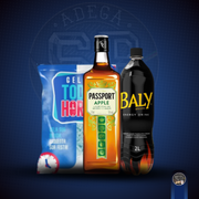 Combo Whisky + Baly 2L: Combo Passport Apple)