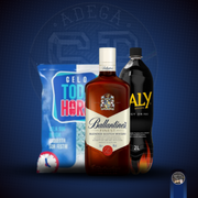 Combo Whisky + Baly 2L: Combo Ballantine
