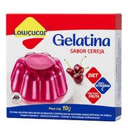 Produtos Diet: Gelatina cereja 10g Lowçucar - A Gelatina Lowçucar é perfeita para quem deseja uma sobremesa prática, saborosa e diet.