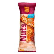 Produtos Diet: Barra de castanhas e pasta de amendoim com cobertura de chocolate 25g Banana Brasil - Perfeitas para um lanche saudável e prático no dia a dia.