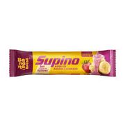 Produtos Diet: Supino de banana e morango 24g Banana Brasil - É uma opção prática e saudável para o dia a dia. Combina o sabor natural das frutas com cobertura de morango sem adição de açúcares.