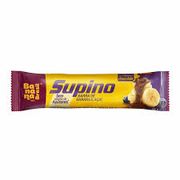 Produtos Diet: Supino de banana e açaí 24g Banana Brasil - É uma opção prática e saudável para o dia a dia. Combina o sabor natural das frutas com cobertura de chocolate ao leite sem adição de açúcares.