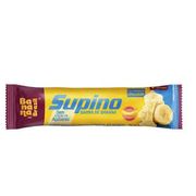 Produtos Diet: Supino de banana com chocolate branco 24g Banana Brasil - É uma opção prática e saudável para o dia a dia. Combina o sabor natural das frutas com cobertura de chocolate branco sem adição de açúcares.