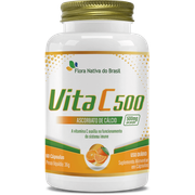 Suplementos: VitaC500 60cps Flora Nativa - Auxilia no funcionamento do sistema imune.