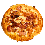 Esfihas Salgadas: Esfiha Bacon c/ Mussarela - Esfiha