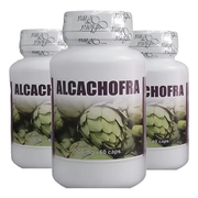 Fitoterápico: Alcachofra 500mg 60cps Flora Viva - Auxilia na digestão e saúde do fígado e contribui para controle do colesterol.