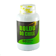 Fitoterápico: Boldo do chile 500mg 60cps Flora Viva - Auxilia na saúde do fígado e digestão, possui ação desintoxicante e contribui para o bem-estar gastrointestinal.