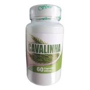 Fitoterápico: Cavalinha 500mg 60cps Flora Viva - Auxilia na saúde óssea e articular, fortalece unhas e cabelos e possui ação diurética e antioxidante.