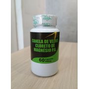 Fitoterápico: Canela de velho + Cloreto de magnésio P.A 500mg 60cps Flora Viva - Auxilia na saúde das articulações, reduz inflamações e fortalece ossos e músculos