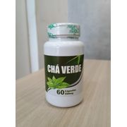 Fitoterápico: Chá verde 500g 60cps Flora Viva - Auxilia na queima de gordura, fortalece imunidade, possui ação antioxidante e contribui para a saúde cardiovascular.