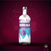 Vodka: Absolut Açai 1L)