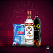 Combo De Vodka Com Baly 2L: Combo Smirnoff 998ml)
