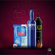 Combo De Vodka Com Baly 2L: Combo Skyy 980ml)