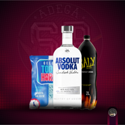 Combo De Vodka Com Baly 2L: Combo Vodka Absolut Original)