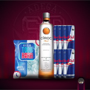 Combo De Vodka + Baly 2L: Combo Ciroc Sabor + Red Bull)