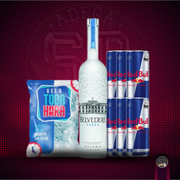 Combo De Vodka + Baly 2L: Combo Belvedere + Red Bull)
