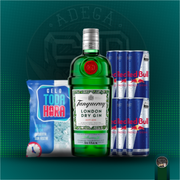 Combo De Gin + Red Bull: Combo Gin Tanqueray + Red Bull)