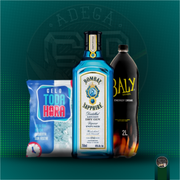 Combo De Gin +Bally: Combo Gin Bombay Sapphire London)