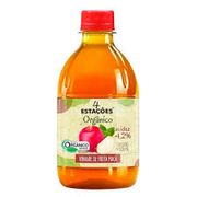 Vinagre: Vinagre de maçã orgânico 4,2% 450ml 4 Estações - Auxilia na digestão, ajuda a controlar a glicemia, favorece a sensação de saciedade, contribui para reduzir o colesterol, tem ação antioxidante e pode apoiar a imunidade.