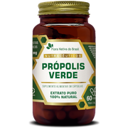 Suplementos: Propólis verde 60cps Flora Nativa - Fortalece imunidade, tem ação antioxidante, anti-inflamatória e auxilia na proteção contra infecções.