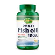 Suplementos: Ômega 3 fish oil 120cps Unilife - Protege o coração, melhora memória e visão, reduz inflamações e fortalece o sistema imunológico.