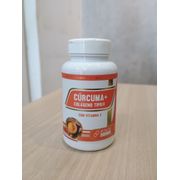 Suplementos: Cúrcuma + Colágeno tipo 2 500mg 60cps RN - Ajuda na saúde das articulações, reduz inflamações e fortalece cartilagens.