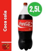 Refrigerantes: coca-cola 2,5 L - bebidas