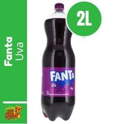 Refrigerantes: Fanta Uva 2L - Refrigerante Uva